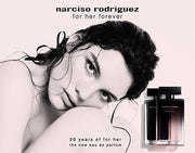 Narciso Rodriguez for her forever Eau de Parfum 100ml donna scatolato