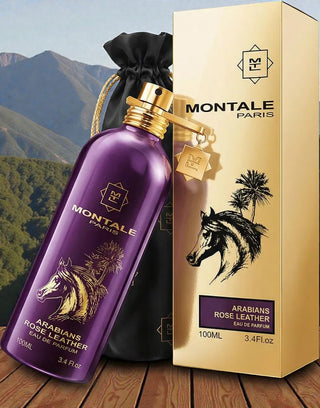Montale Arabians Roses Leather EDP Spray 100 ml Unisex Scatolato