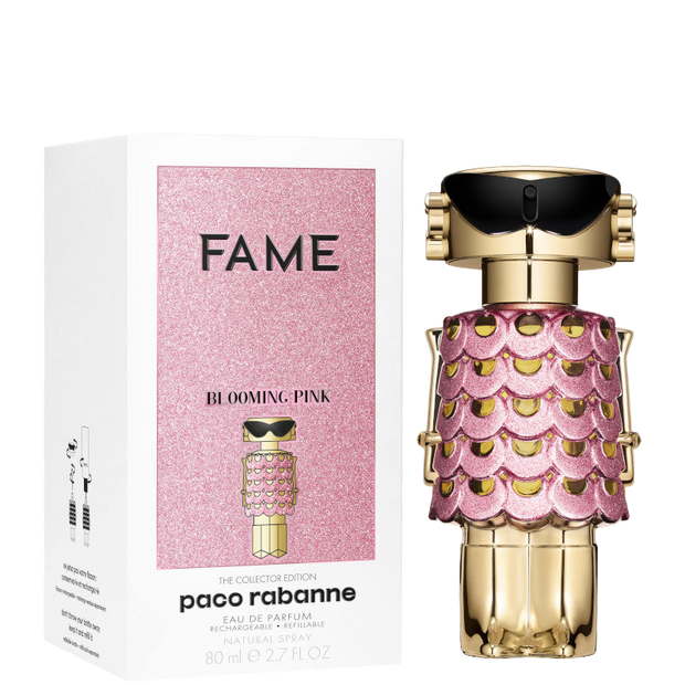 Paco rabanne Fame Blooming Pink Eau de Parfum da donna 80ml scatolato