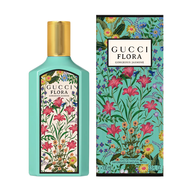 Gucci Flora Gorgeous Jasmine, 100 ml, eau de parfum donna 100ml scatolato