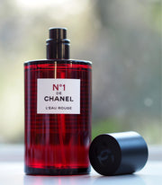 N°1 DE CHANEL L'EAU ROUGE ACQUA PROFUMATA RIVITALIZZANTE PER IL CORPO 100ML TESTER