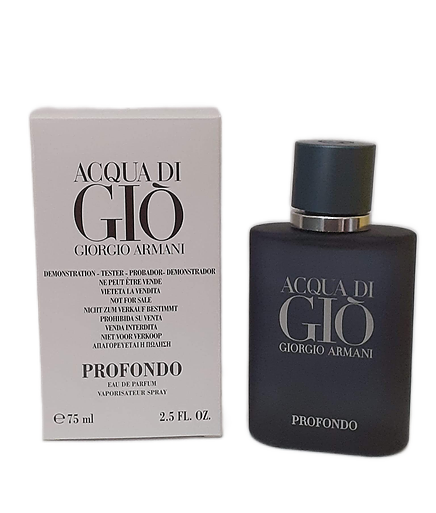 Giorgio Armani Acqua di Giò Profondo Eau de Parfum 75ml (Tester)